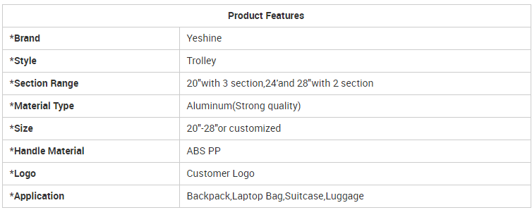 YESHINE High-quality luggage replacement parts Supply-1